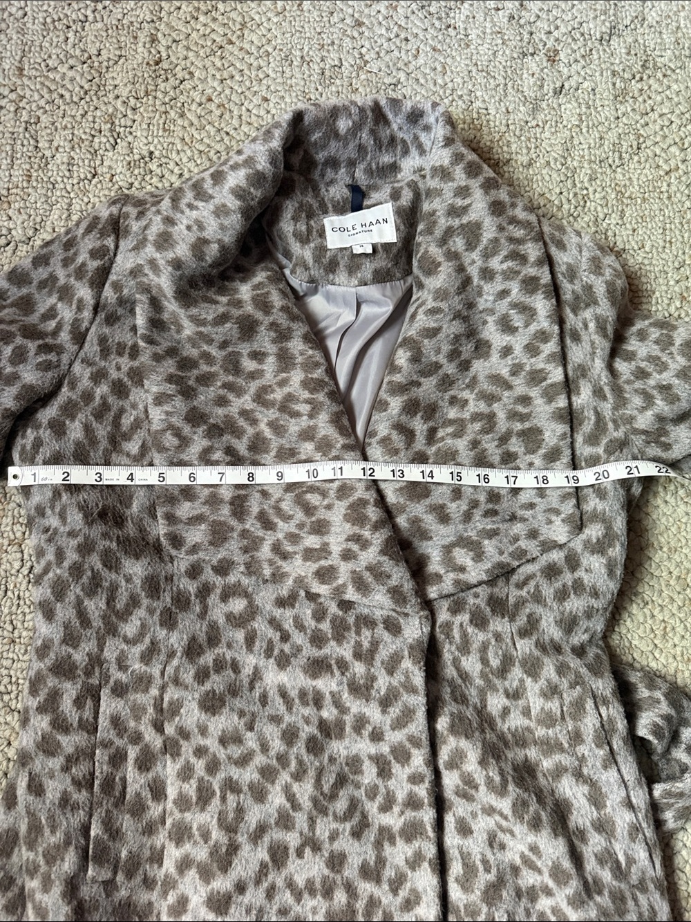 Cole Haan Signature Wool Blend Coat - Picture 12 of 13